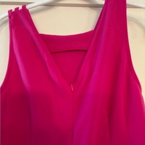 Vibrant Pink Sleeveless Top